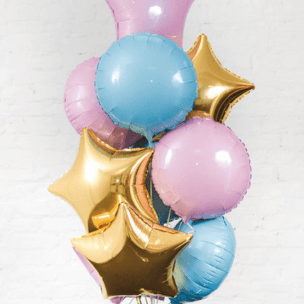 фольгированный фонтан шаров